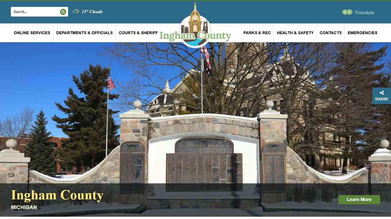 Welcome to Ingham County